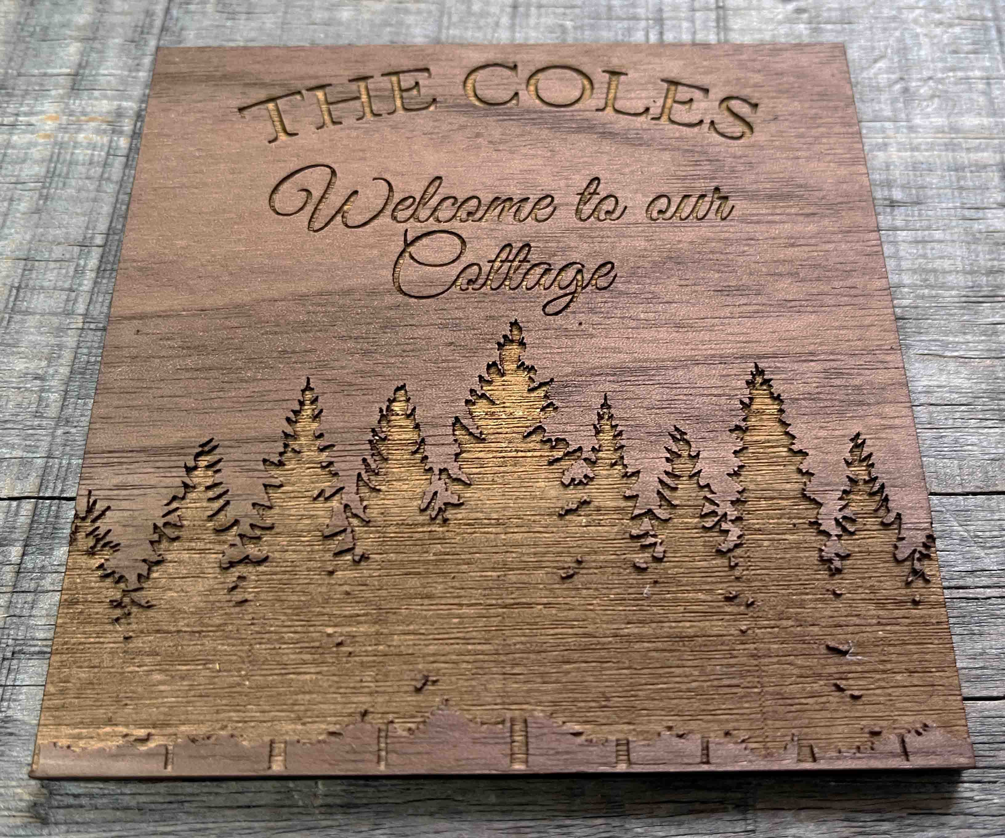 Welcome to our Cottage Coaster.