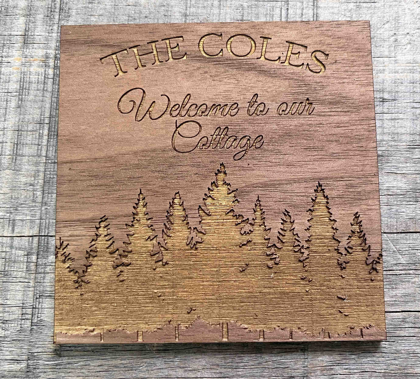 Welcome to our Cottage Coaster.