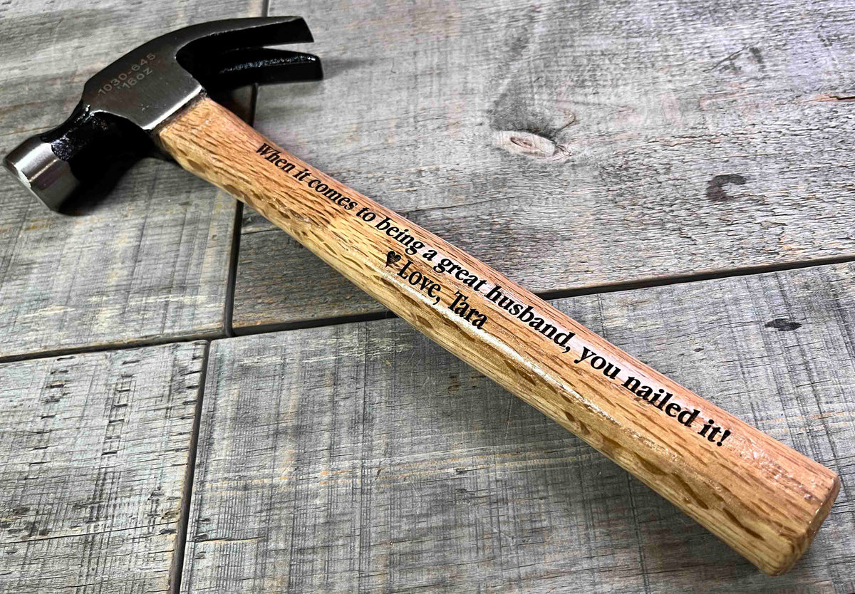 Claw Hammer - Custom Engraved.
