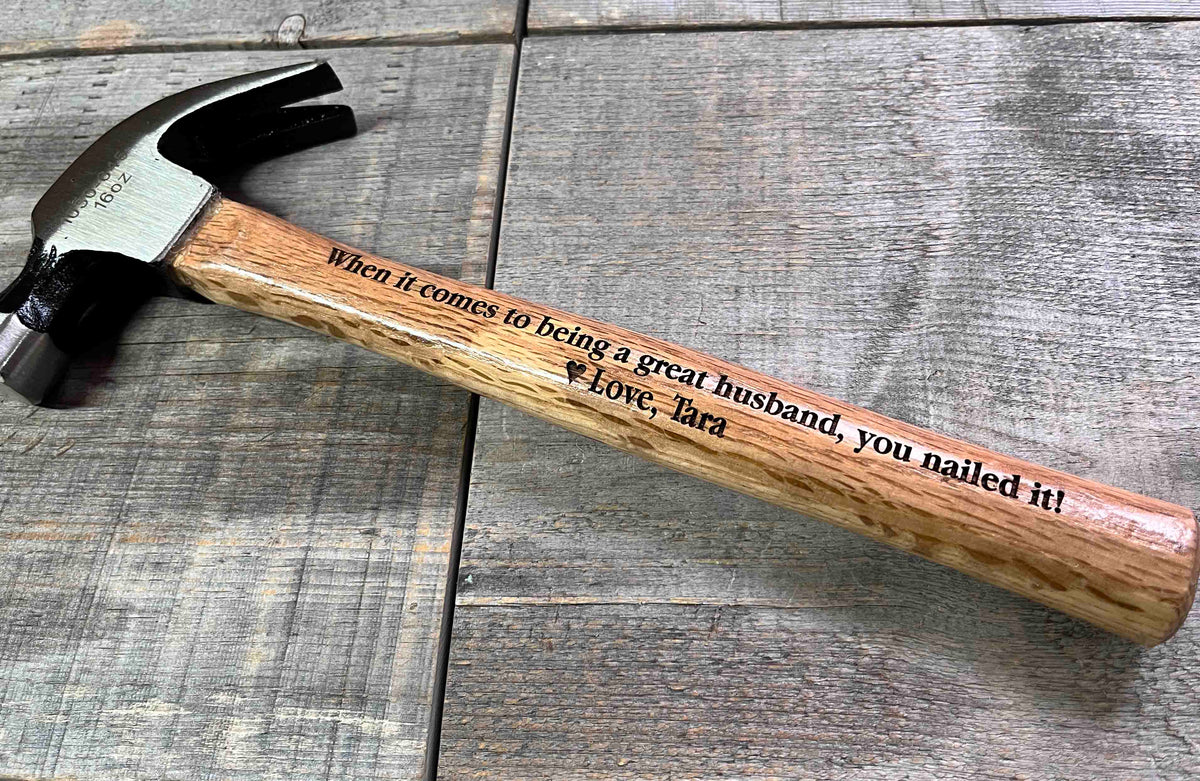 Claw Hammer - Custom Engraved.