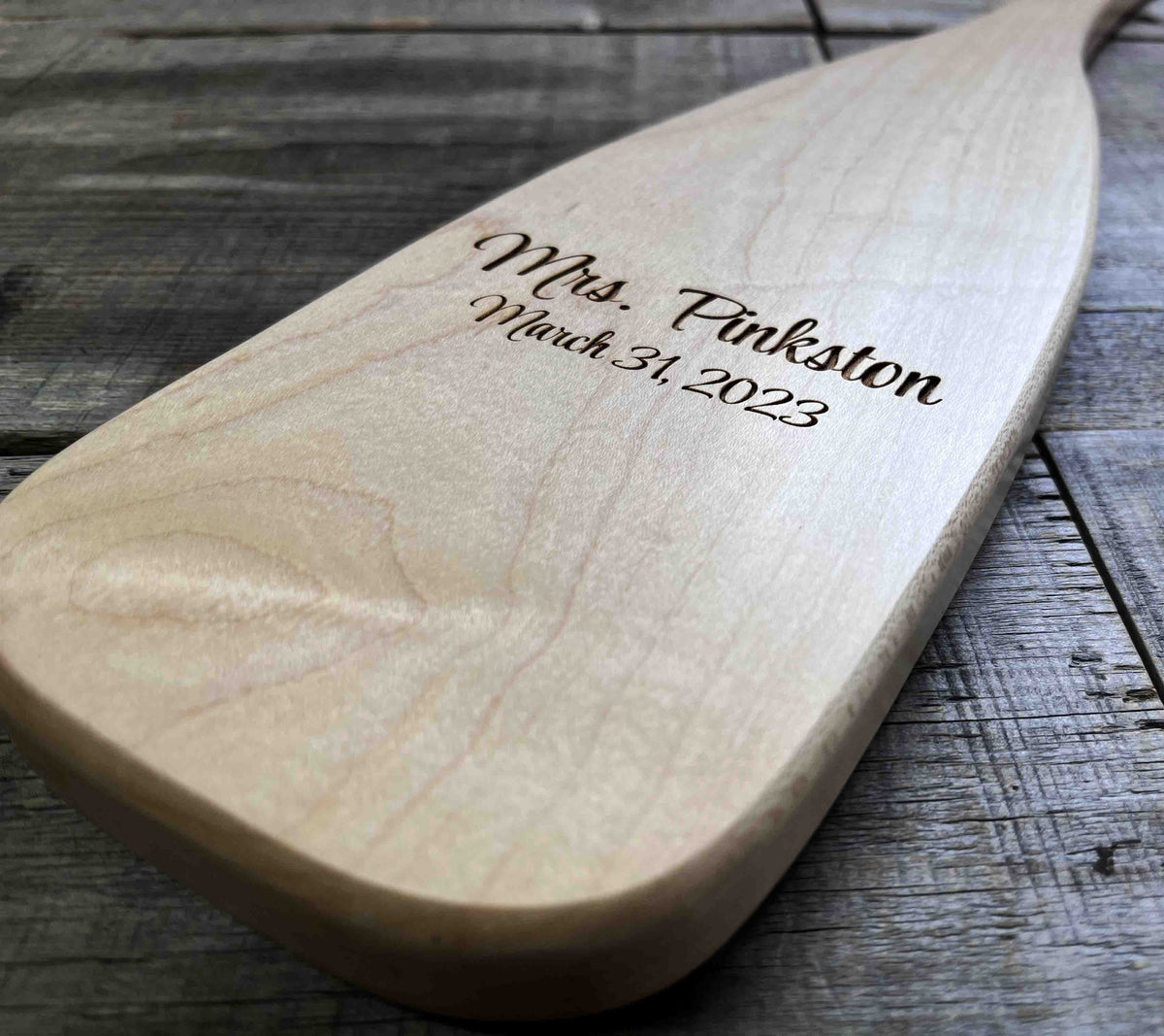 Mini Oar Custom Engraved.