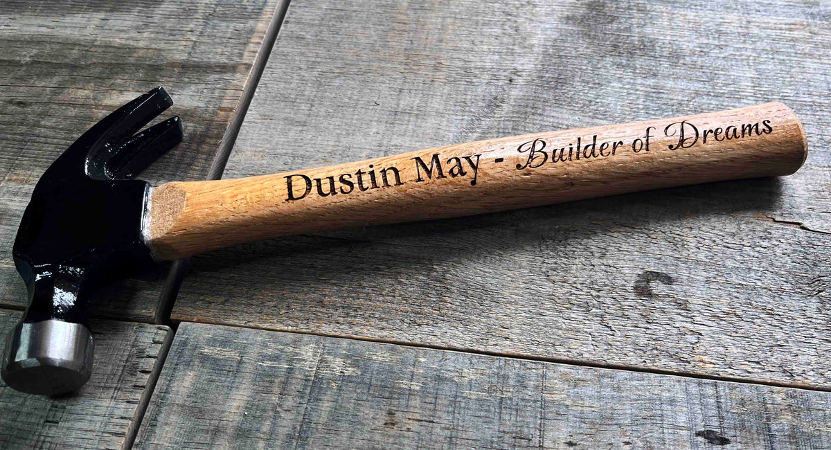 Claw Hammer - Custom Engraved.