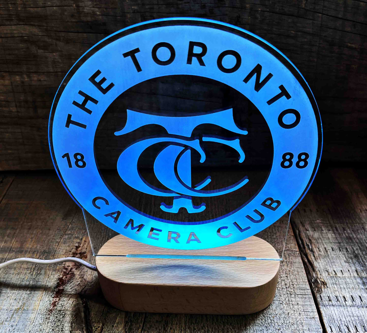 Custom Logo, Text and/or Graphic LED Light Sign - 7 Colours - Memories Made Custom