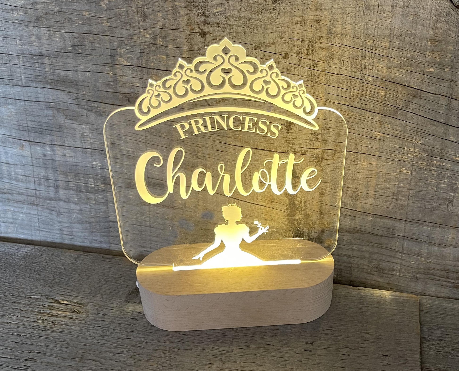 Princess Night Light - 7 Colours.