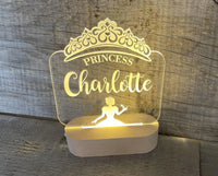 Princess Night Light - 7 Colours.