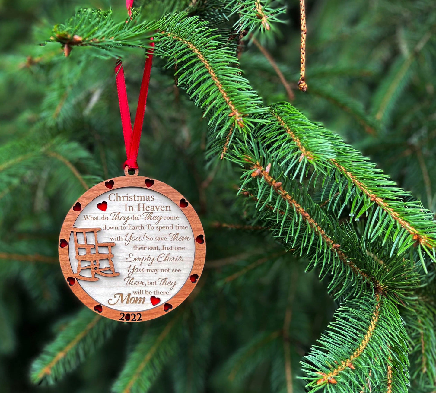 Christmas in Heaven Ornament.