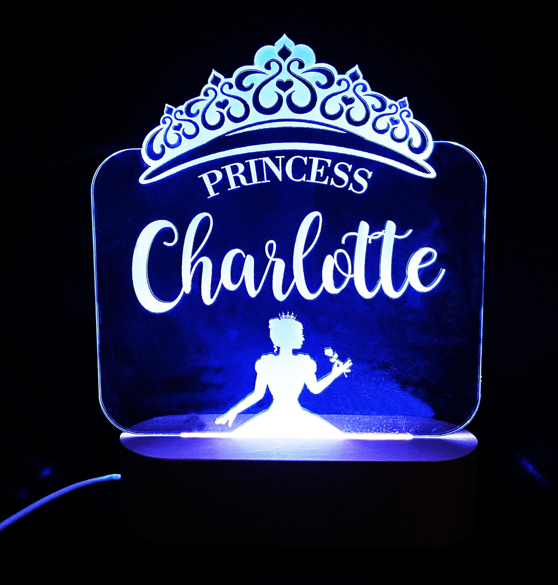 Princess Night Light - 7 Colours.