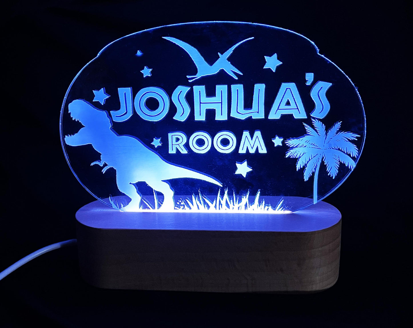 Dinosaur Night Light - 7 Colours.