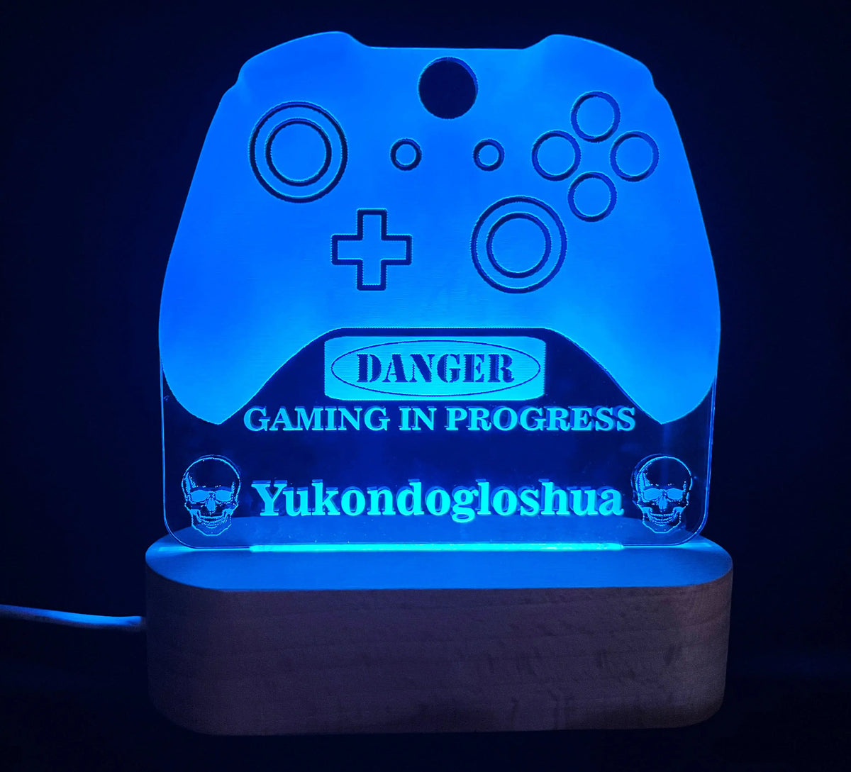 Gamer LED Sign - 7 Colours.