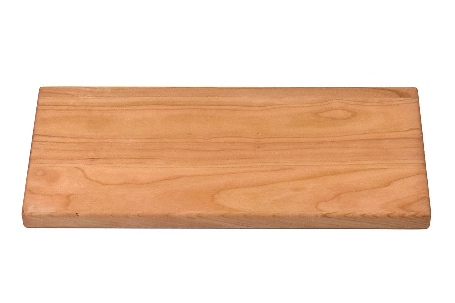 CHEESE AND SERVING BOARD WITH ROUNDED EDGES 6” X 15” X ¾”.