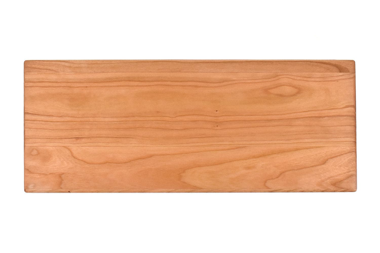 CHEESE AND SERVING BOARD WITH ROUNDED EDGES 6” X 15” X ¾”.