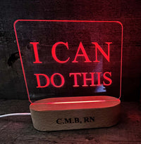 Custom Logo, Text and/or Graphic LED Light Sign - 7 Colours - Memories Made Custom