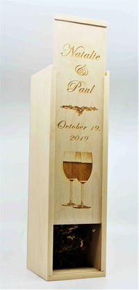 Pine Wine Boxes - Design 1.