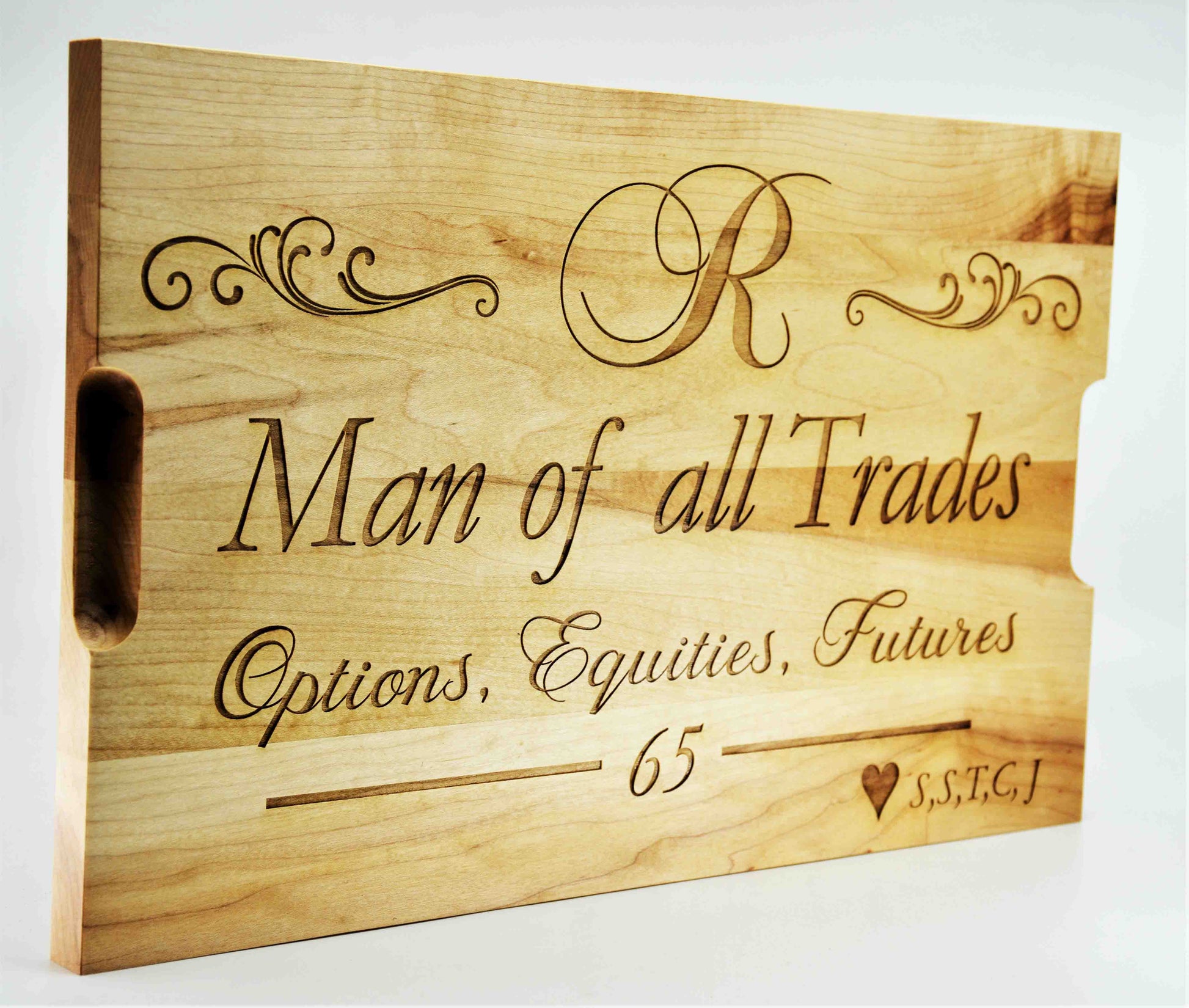 Custom Solid Maple Cutting Board Design 81.