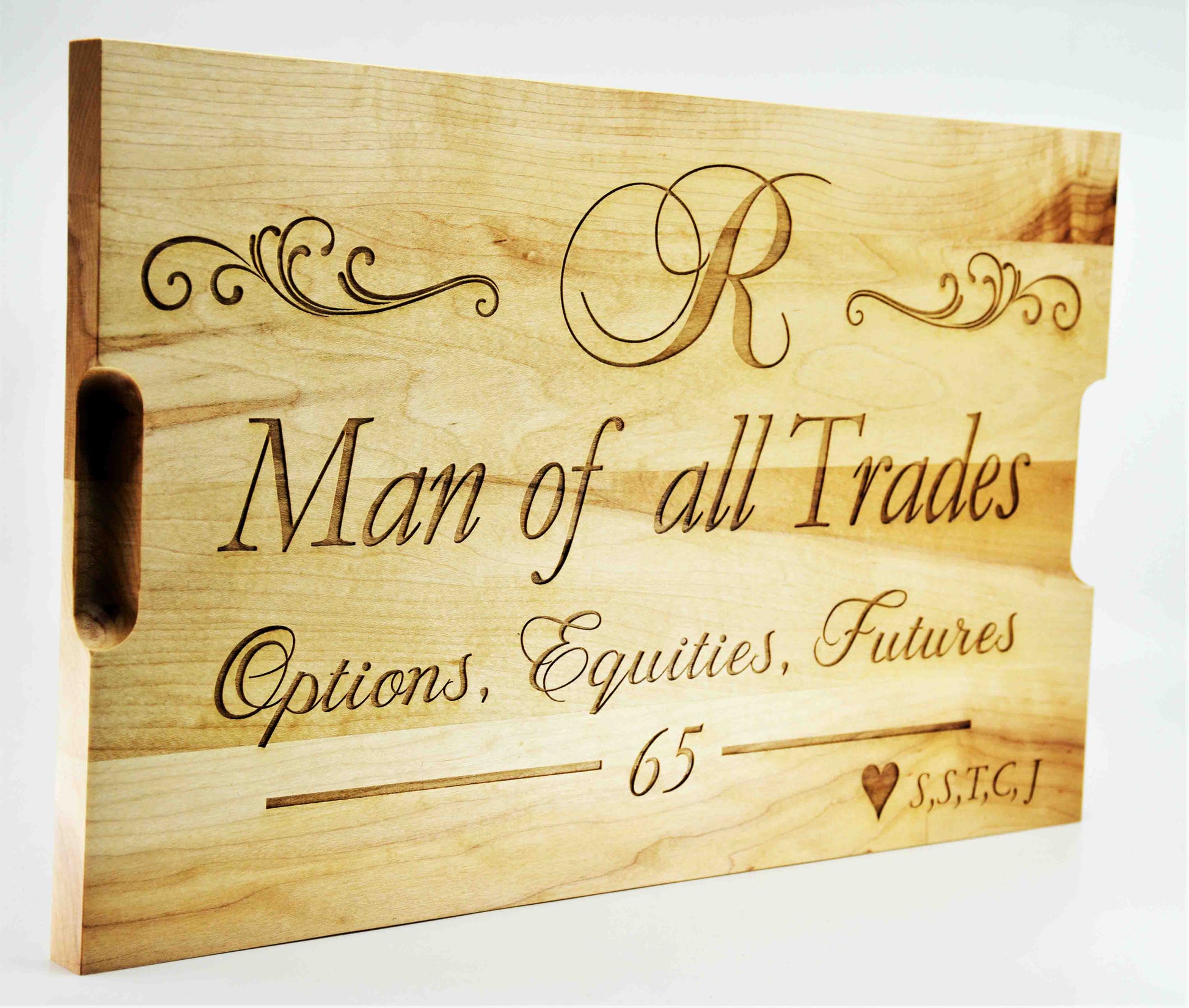 Custom Solid Maple Cutting Board - Your Design.