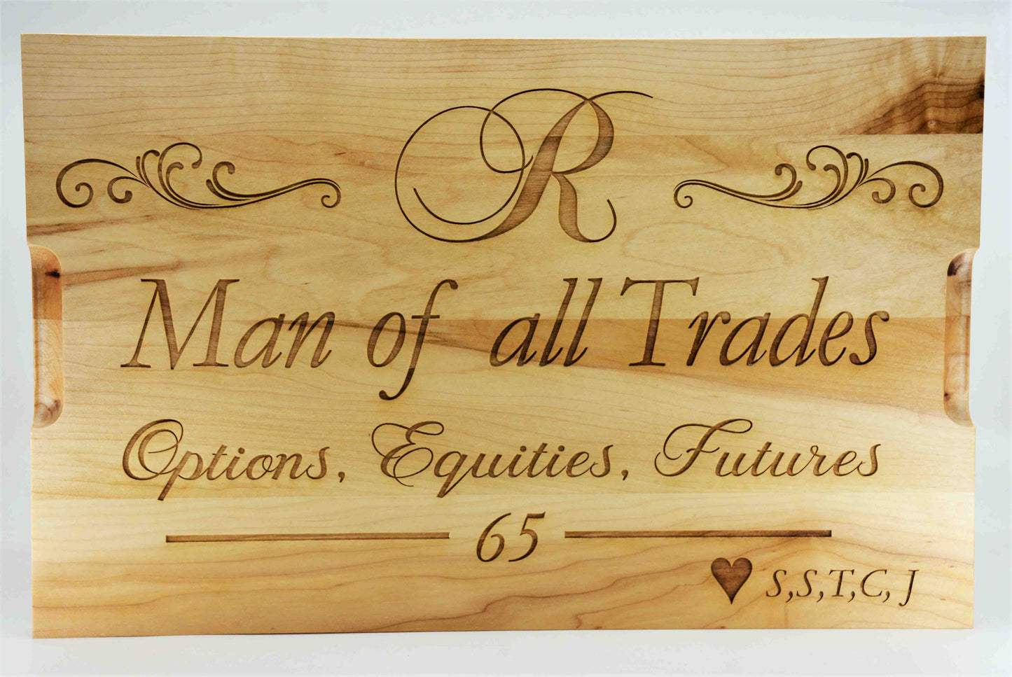 Custom Solid Maple Cutting Board - Your Design.