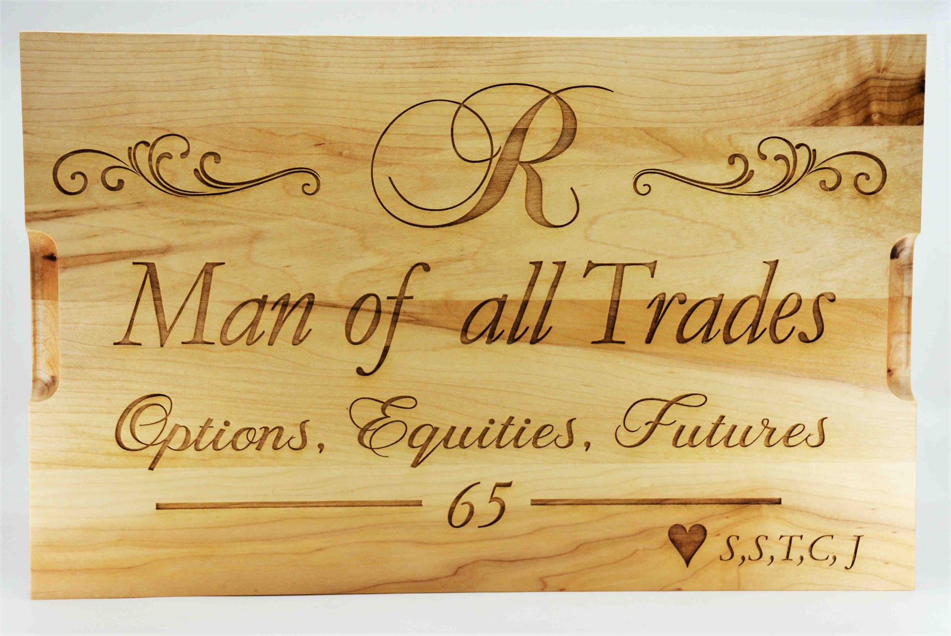 Custom Solid Maple Cutting Board Design 81.