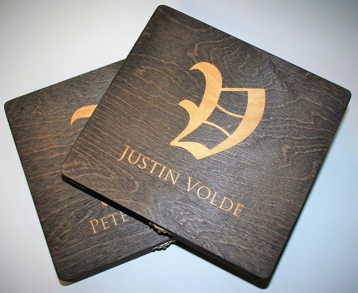 Groomsman Wooden Gift Boxes - Design 15.