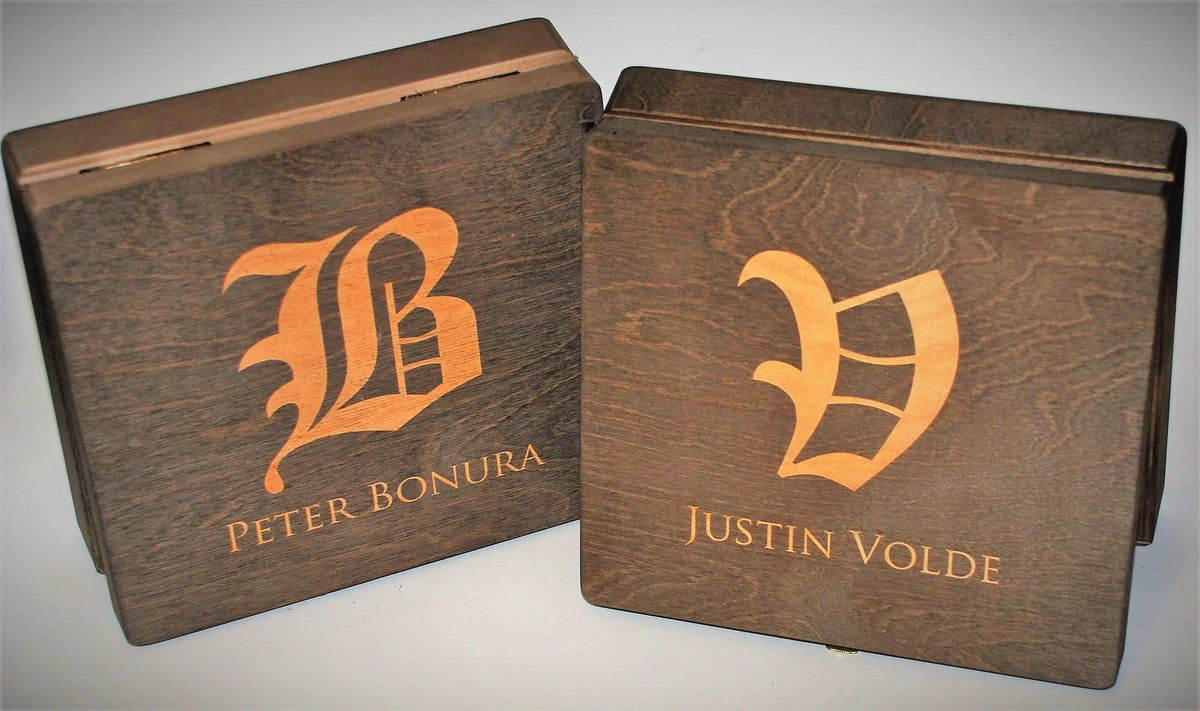 Groomsman Wooden Gift Boxes - Design 15.
