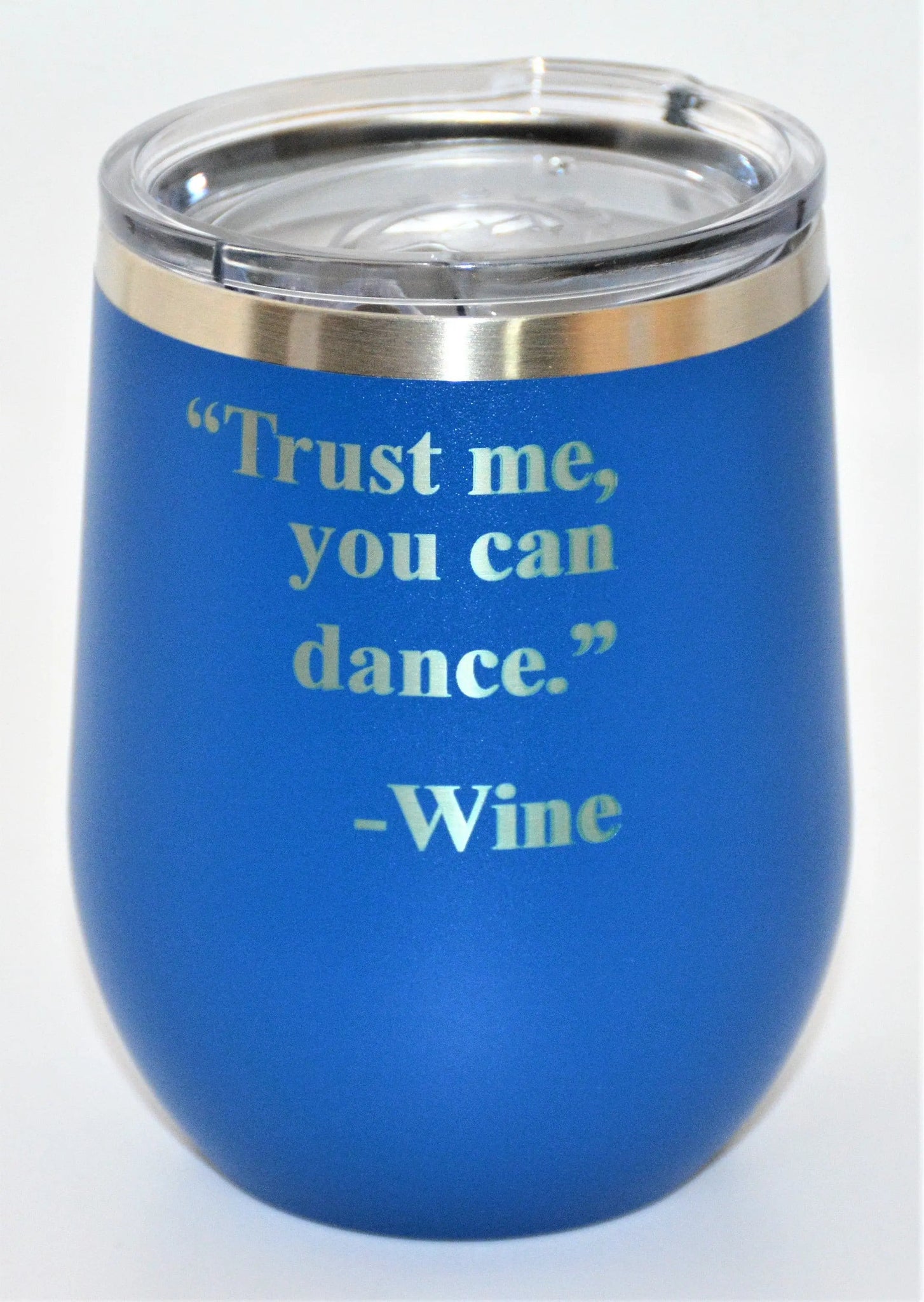 Custom Engraved Stainless Steel 12OZ Wine Tumbler