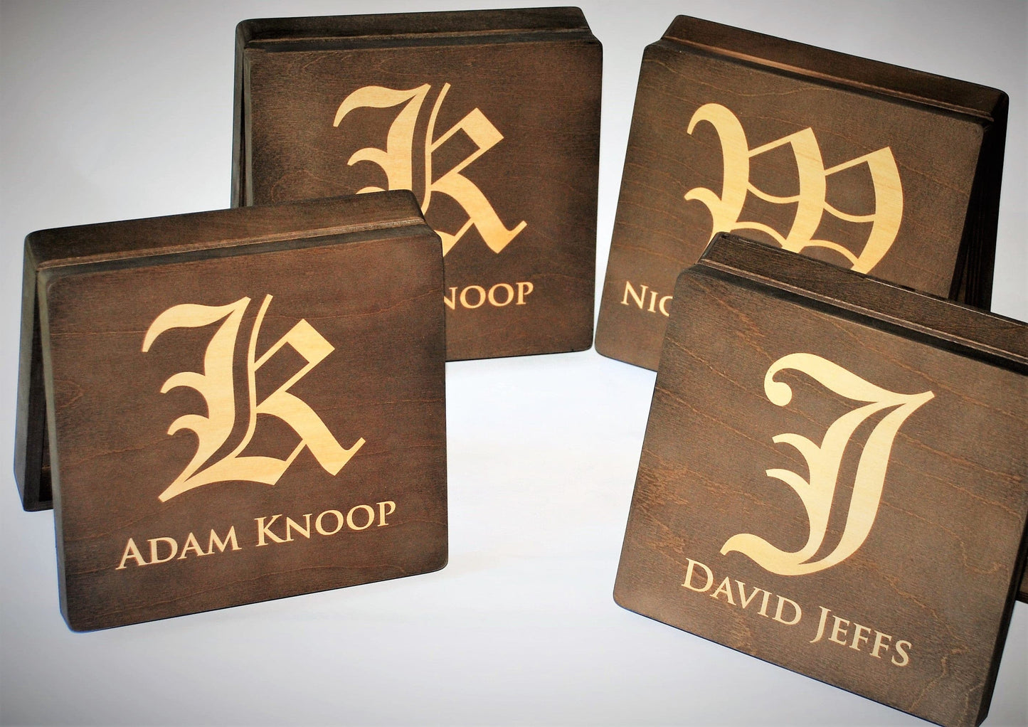 Groomsman Wooden Gift Boxes - Design 15.