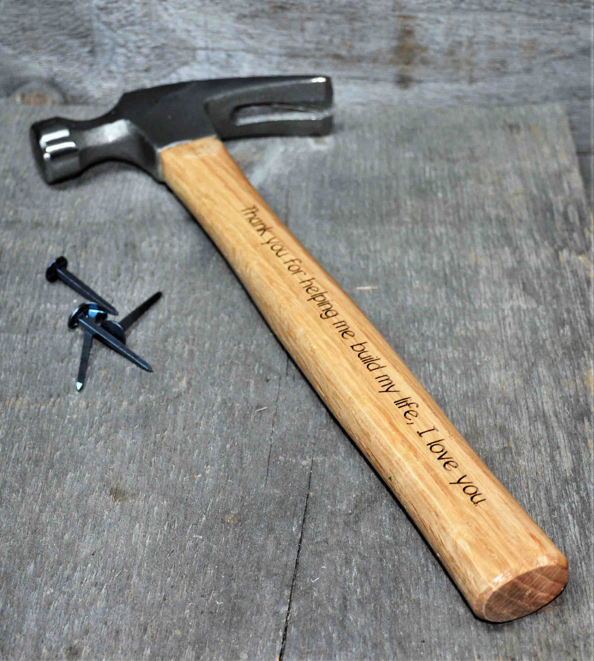 Claw Hammer - Custom Engraved.