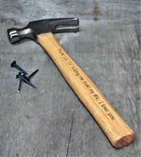 Claw Hammer - Custom Engraved.