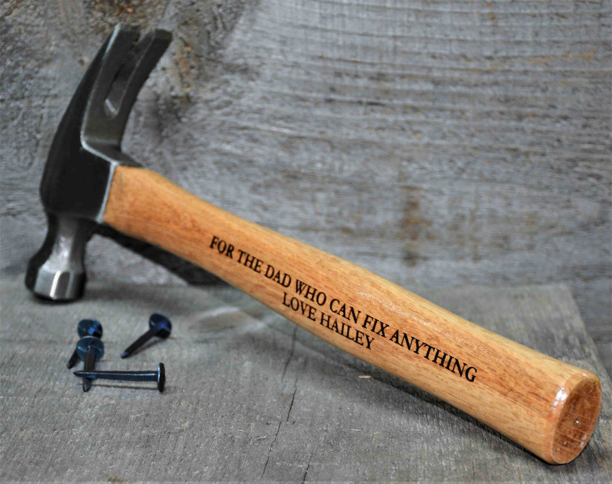 Claw Hammer - Custom Engraved.