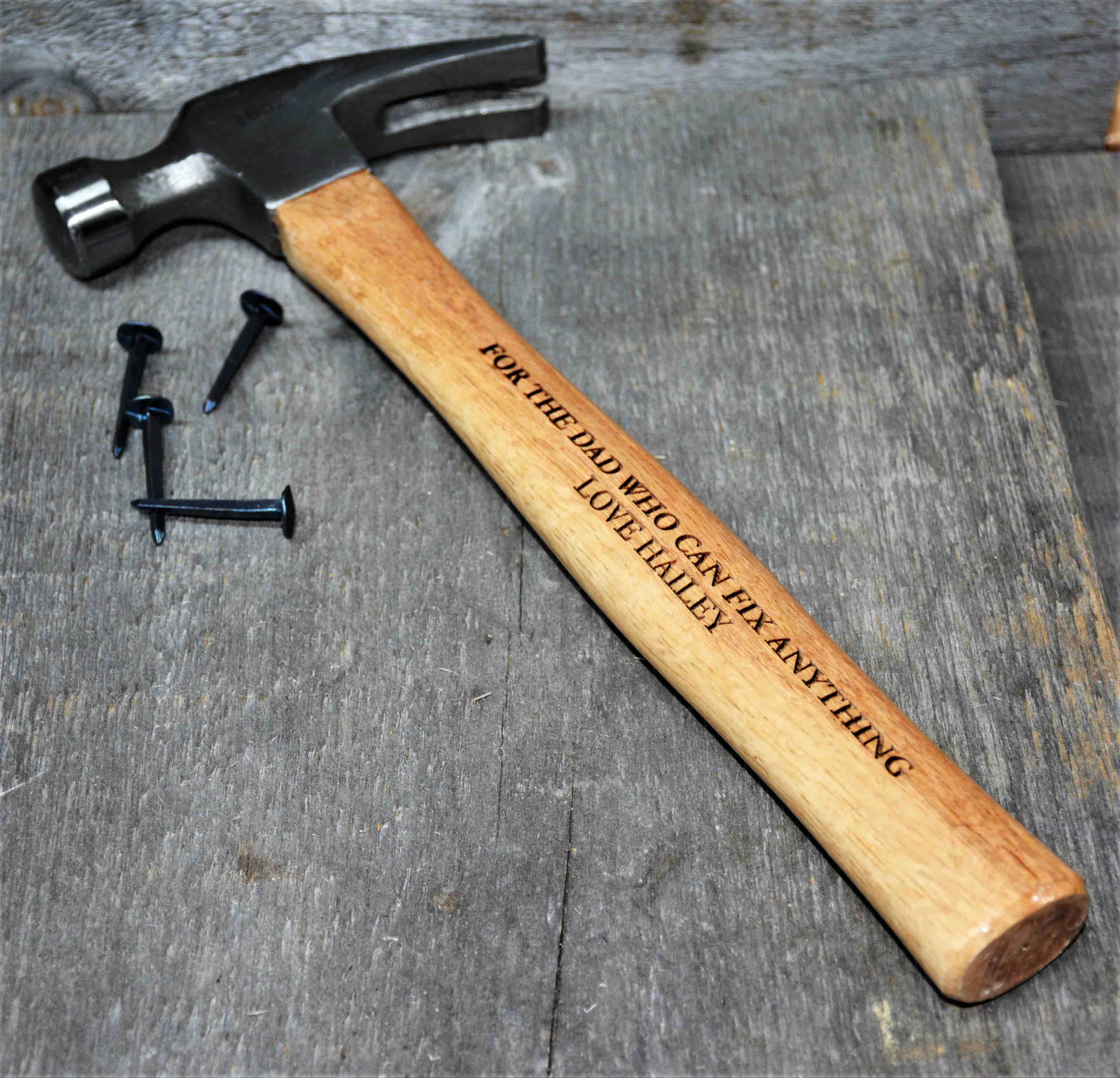Claw Hammer - Custom Engraved.