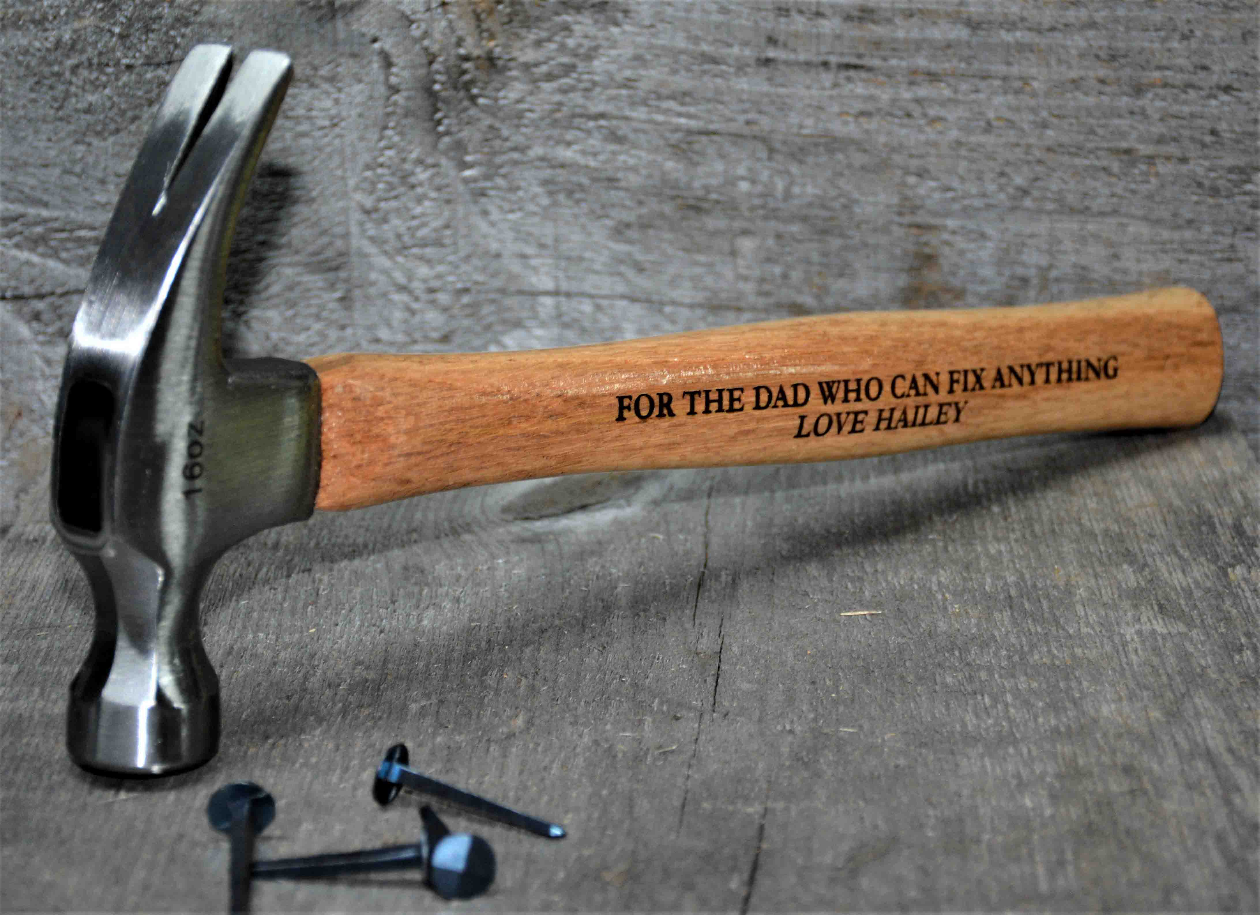 Claw Hammer - Custom Engraved.