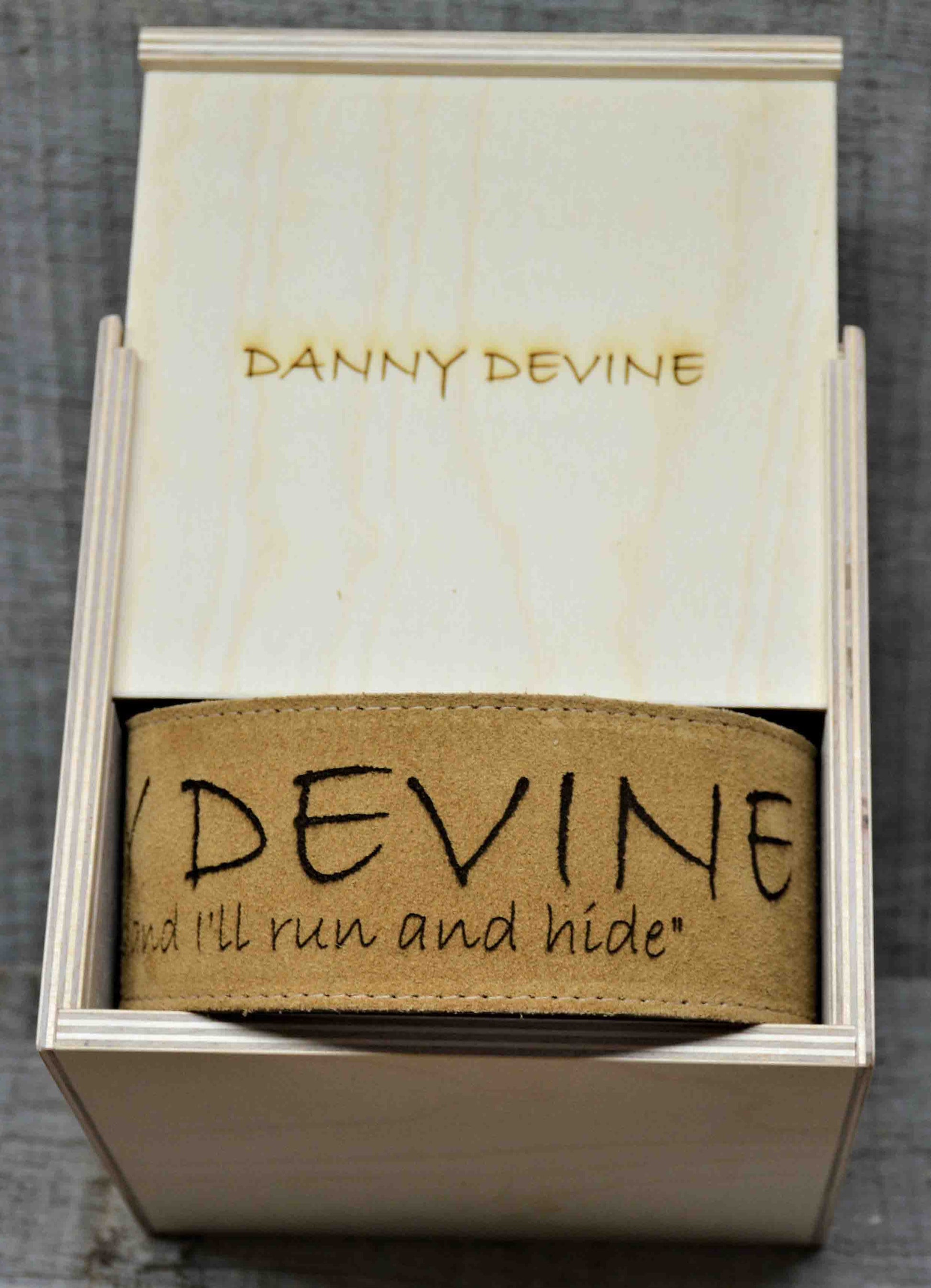 Suede Leather Guitar Straps Tan Colour.