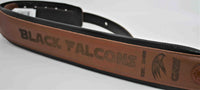 Carving Leather Guitar Straps.