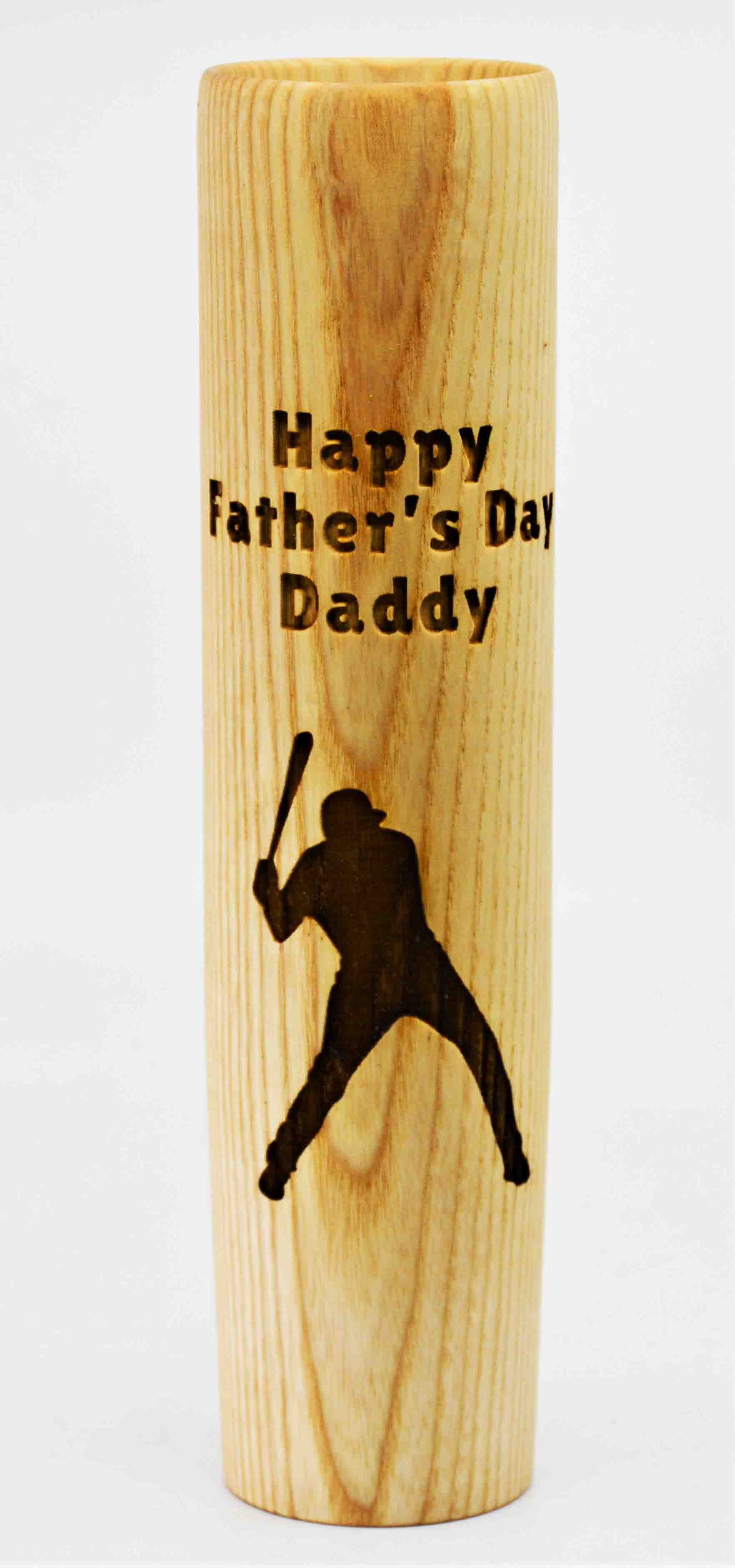 Baseball Bat Mugs - Custom Engraved 12oz.