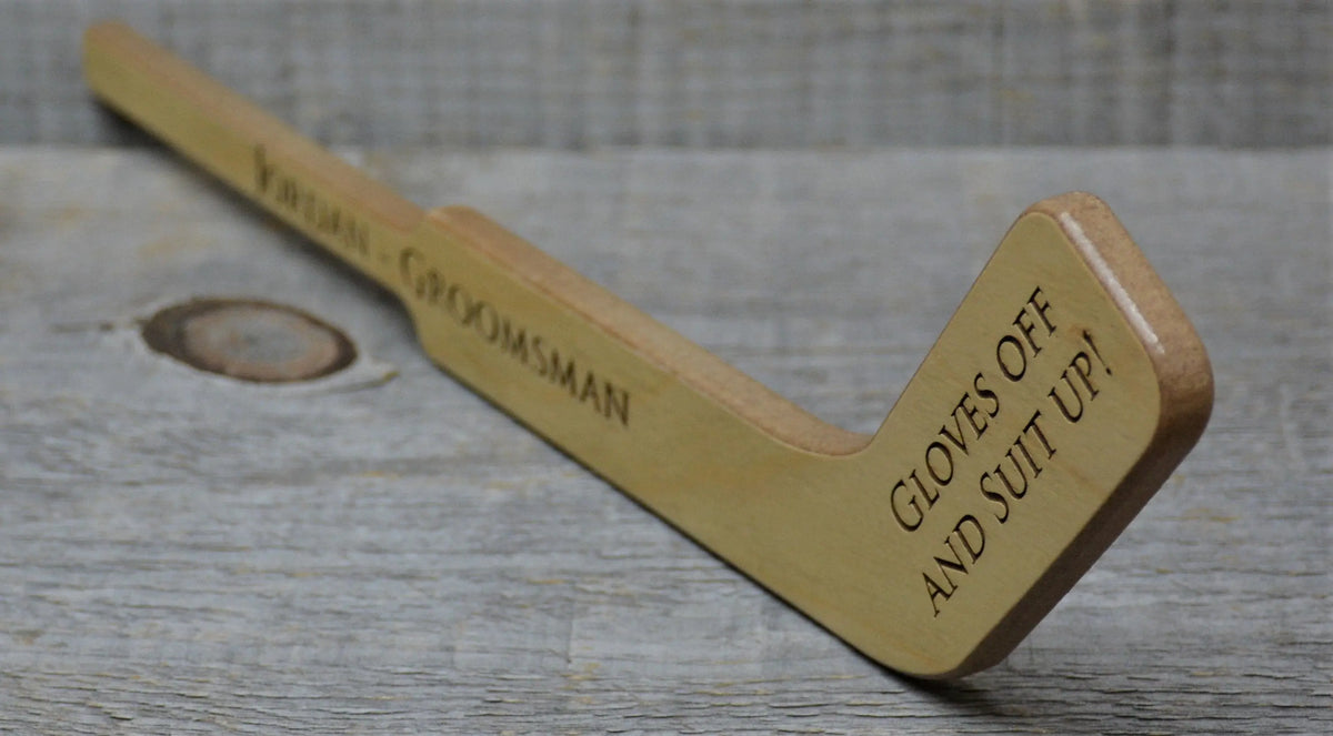 Mini Goalie Hockey Sticks.