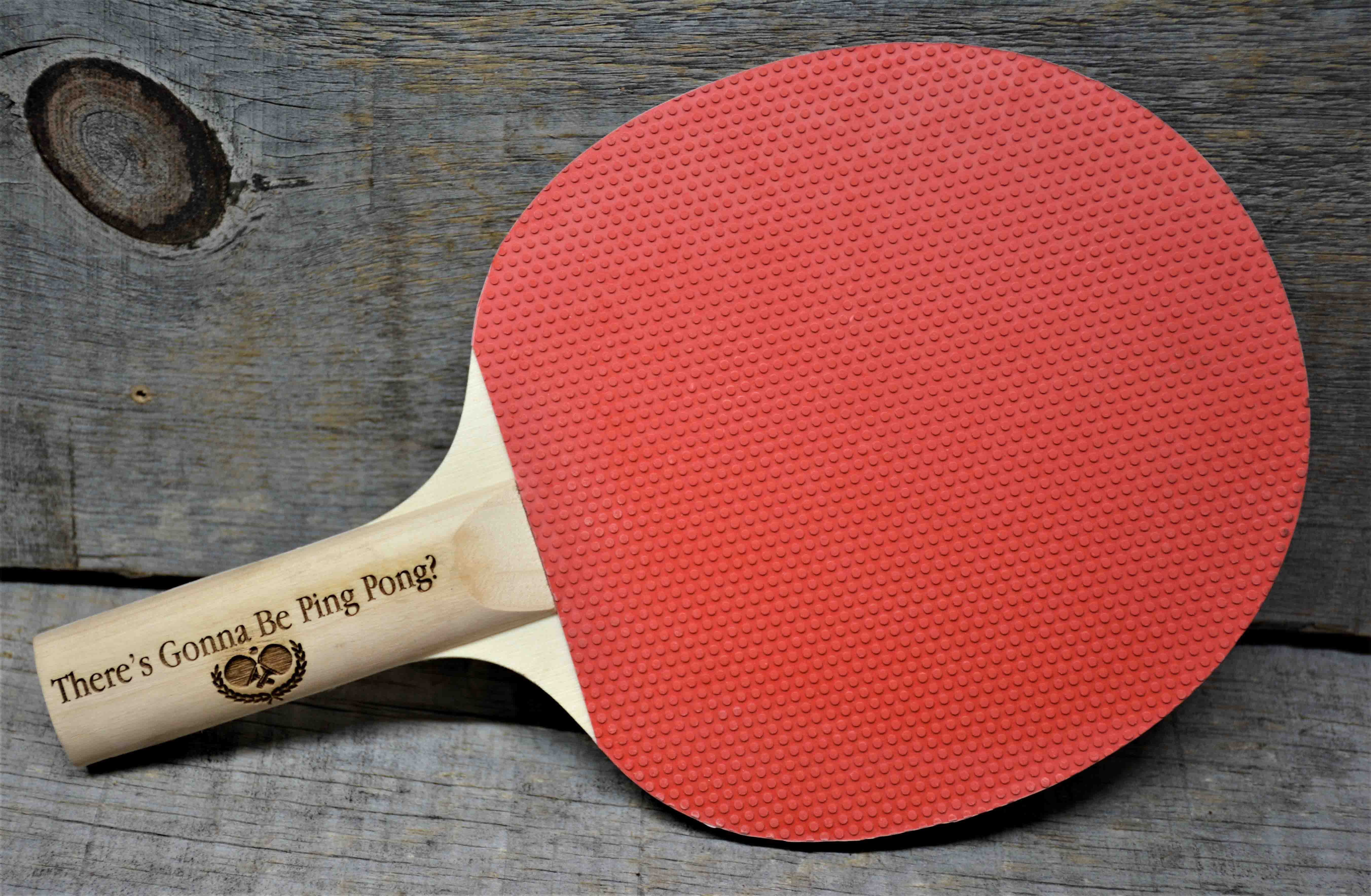 Custom Ping Pong Paddles.