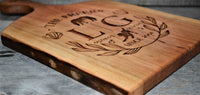 ARTISAN SOLID WOOD CUTTING/SERVING BOARD DESIGN 1.