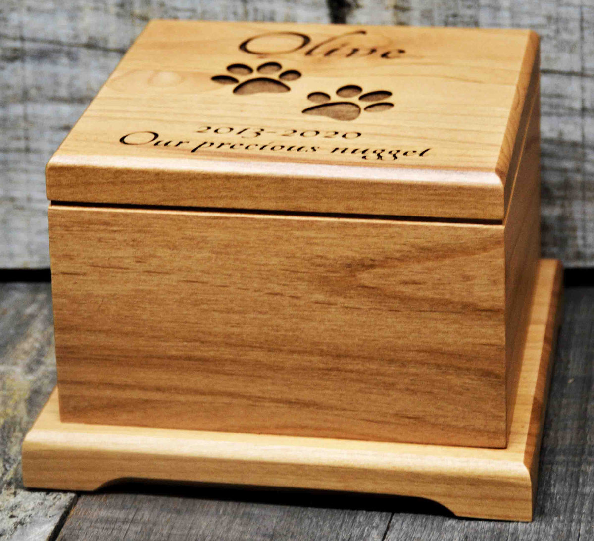 Pet Funeral Urns.