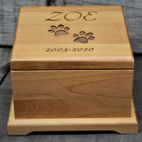 Pet Funeral Urns.