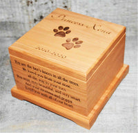 Pet Funeral Urns.
