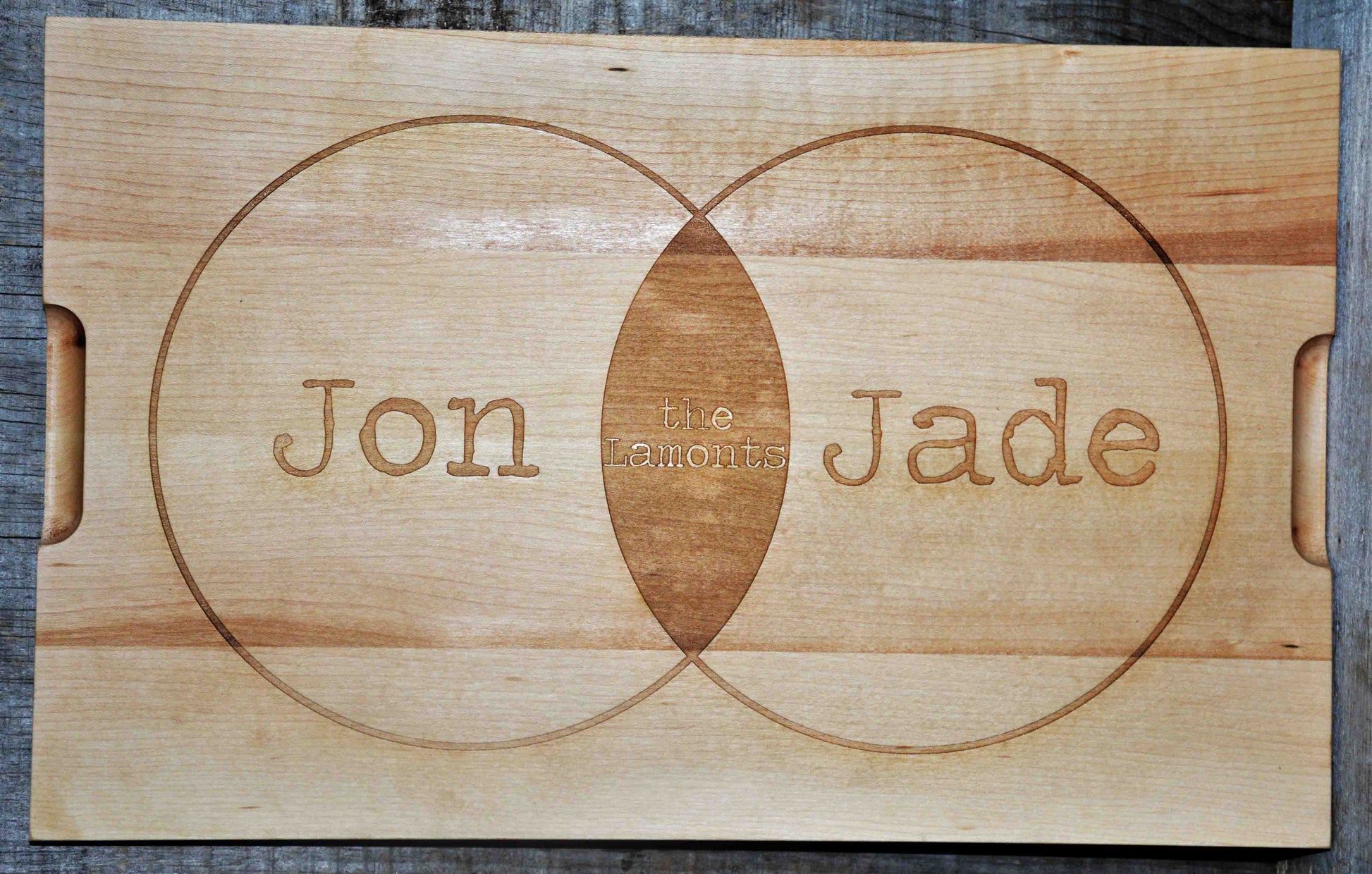 Custom Solid Maple Cutting Board - Your Design.