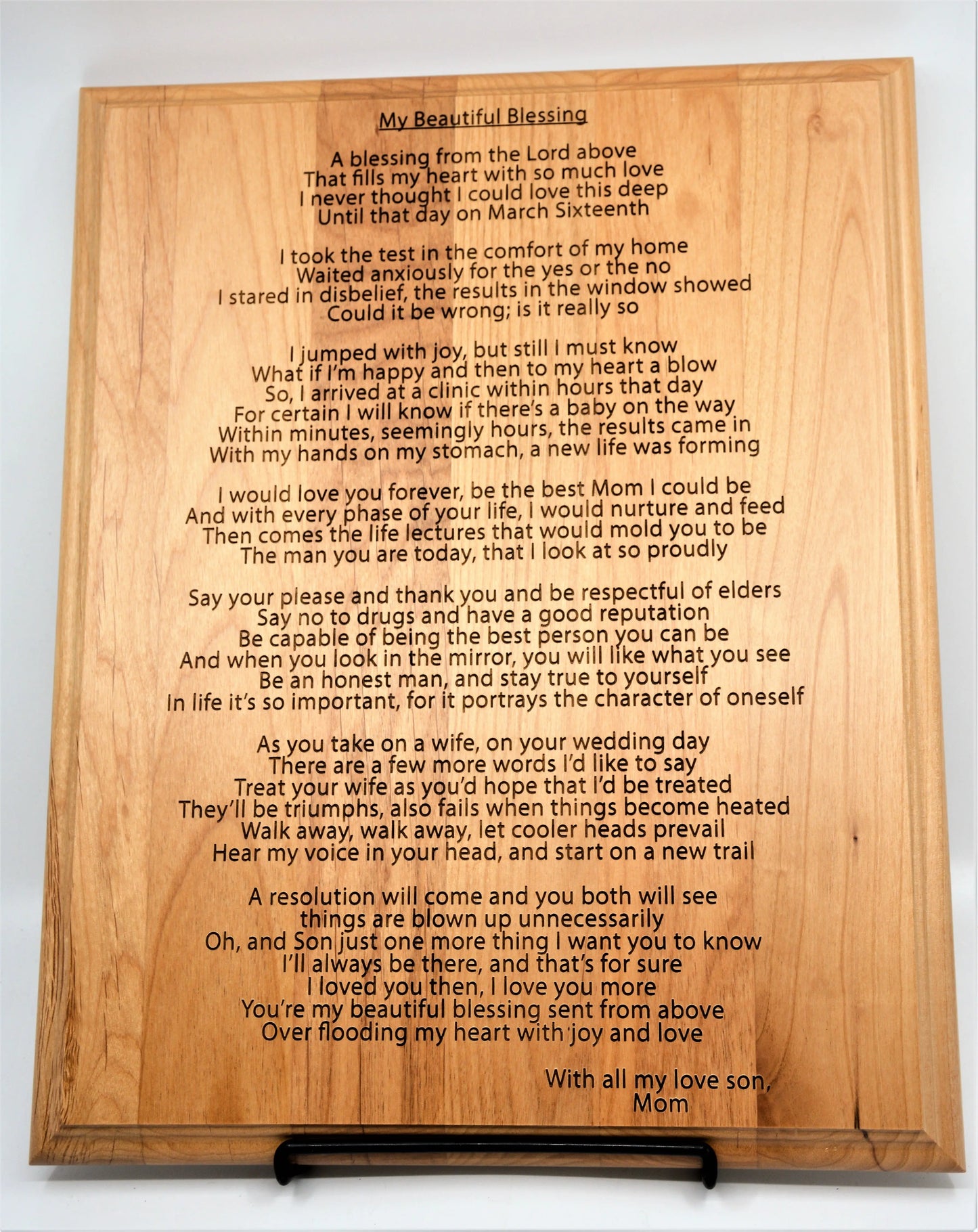 Alder Plaque.
