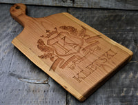 ARTISAN SOLID WOOD CUTTING/SERVING BOARD DESIGN 7.