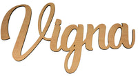 Wooden Name Sign.