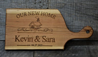 ARTISAN SOLID WOOD CUTTING/SERVING BOARD DESIGN 6.