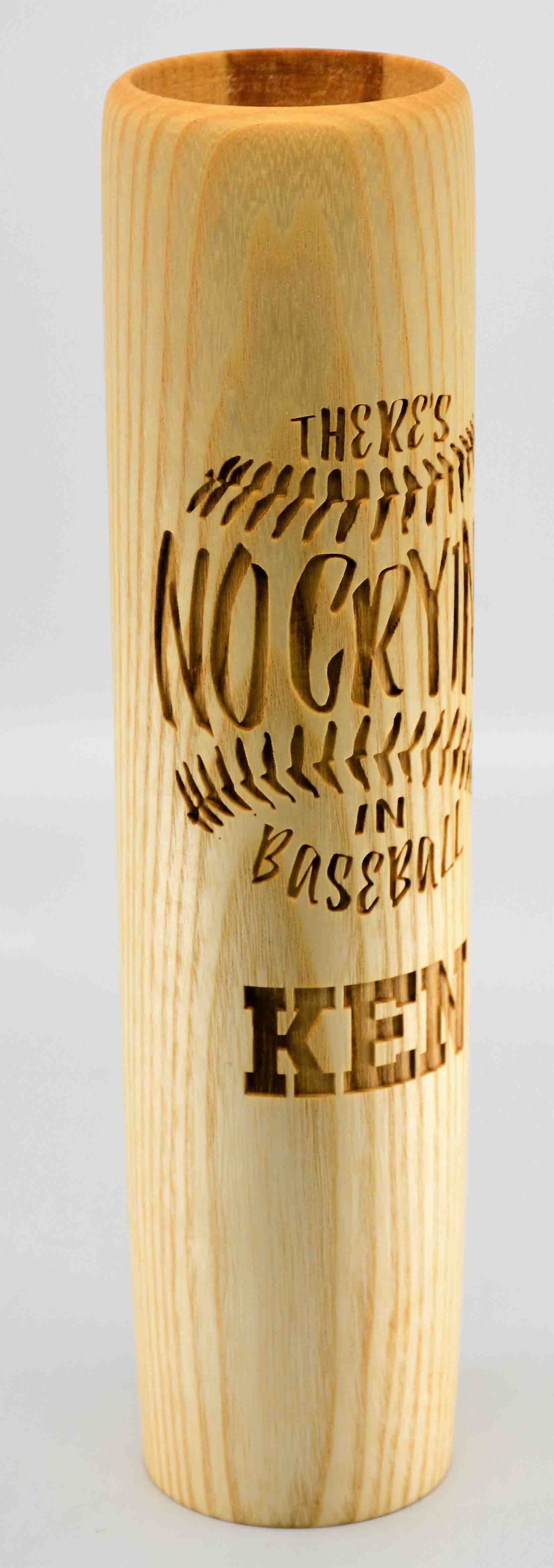 Baseball Bat Mugs - Custom Engraved 12oz.