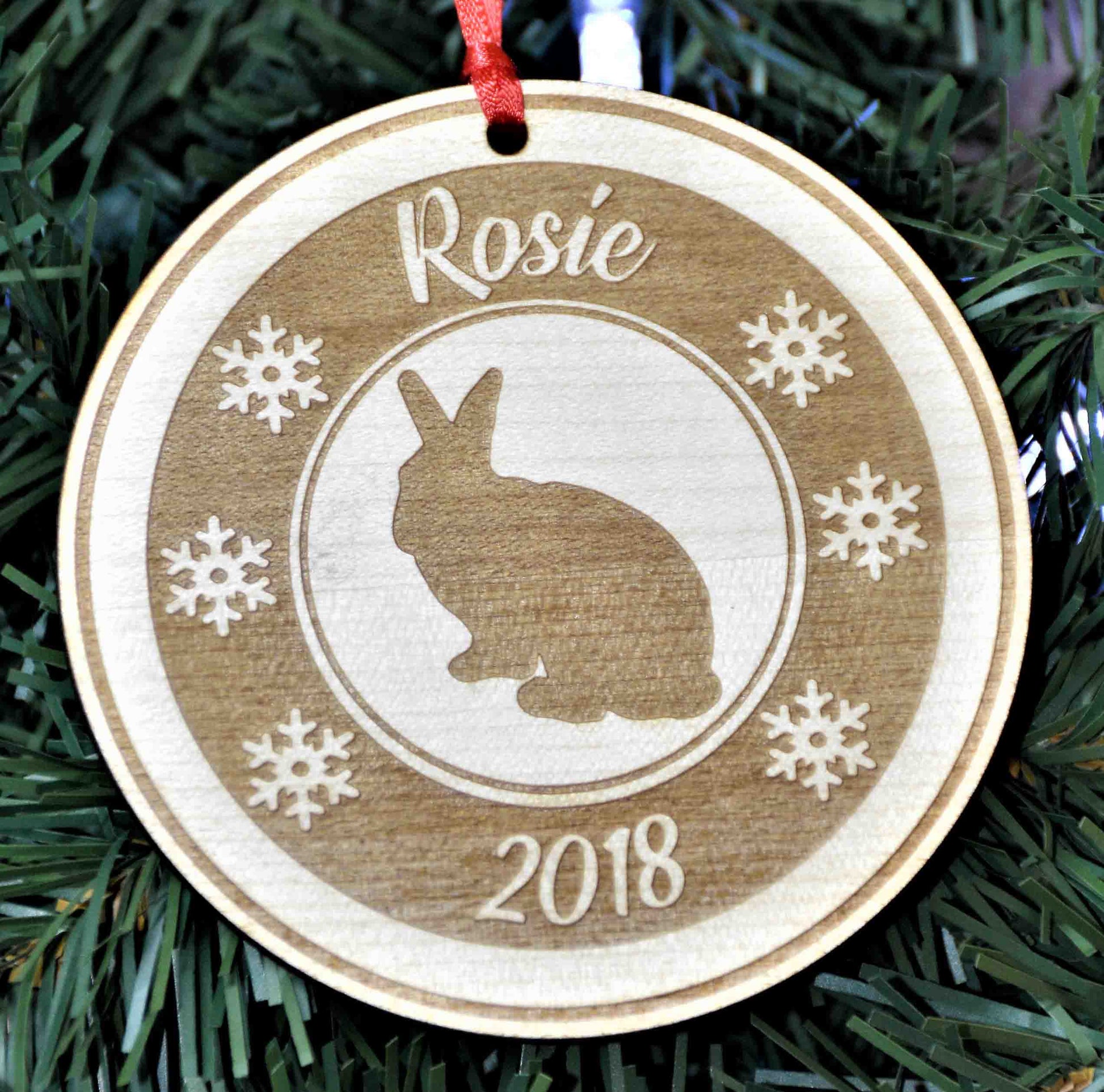 Christmas Ornament - Rabbit.