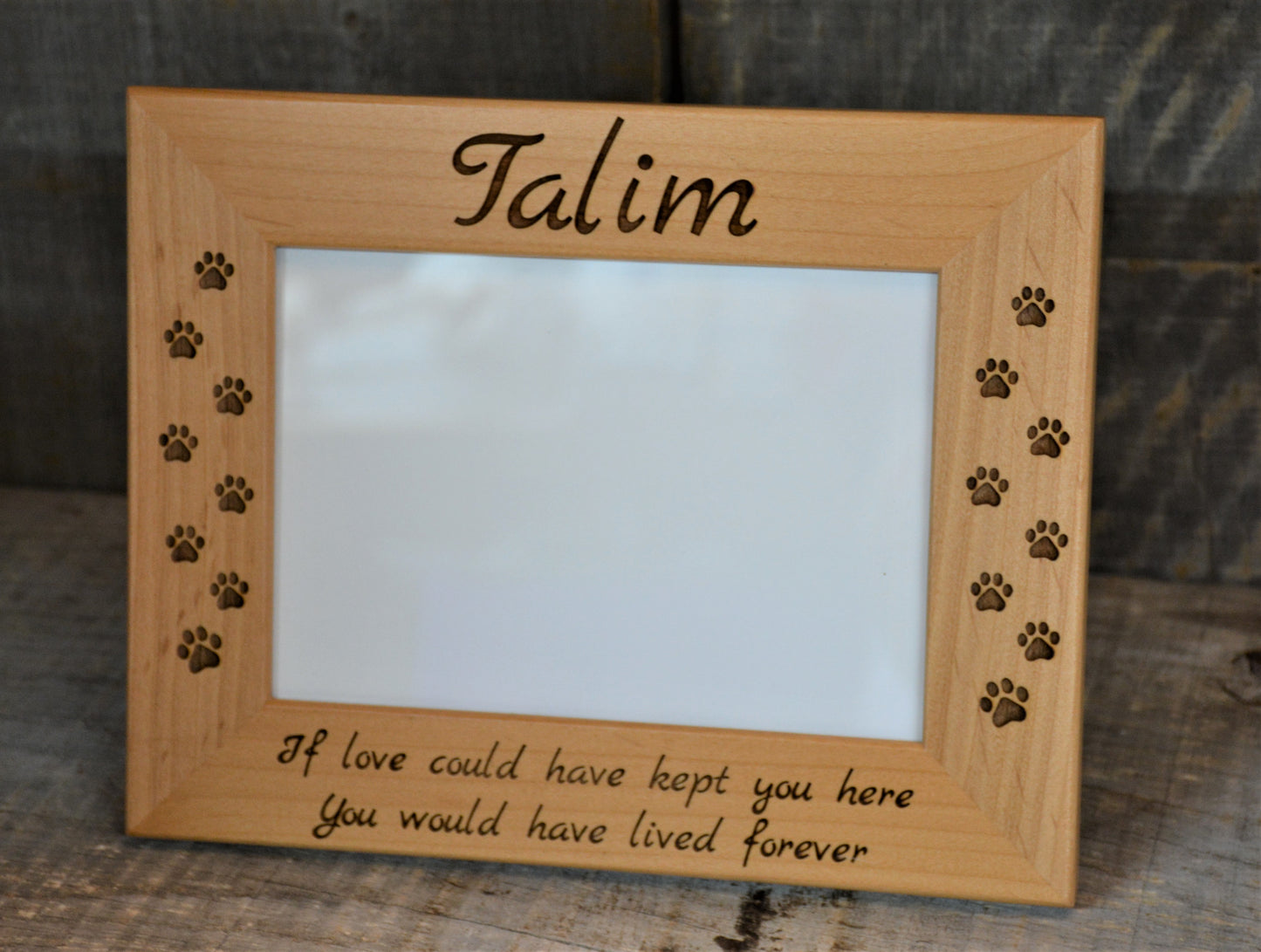 Alder Wood Picture Frames.