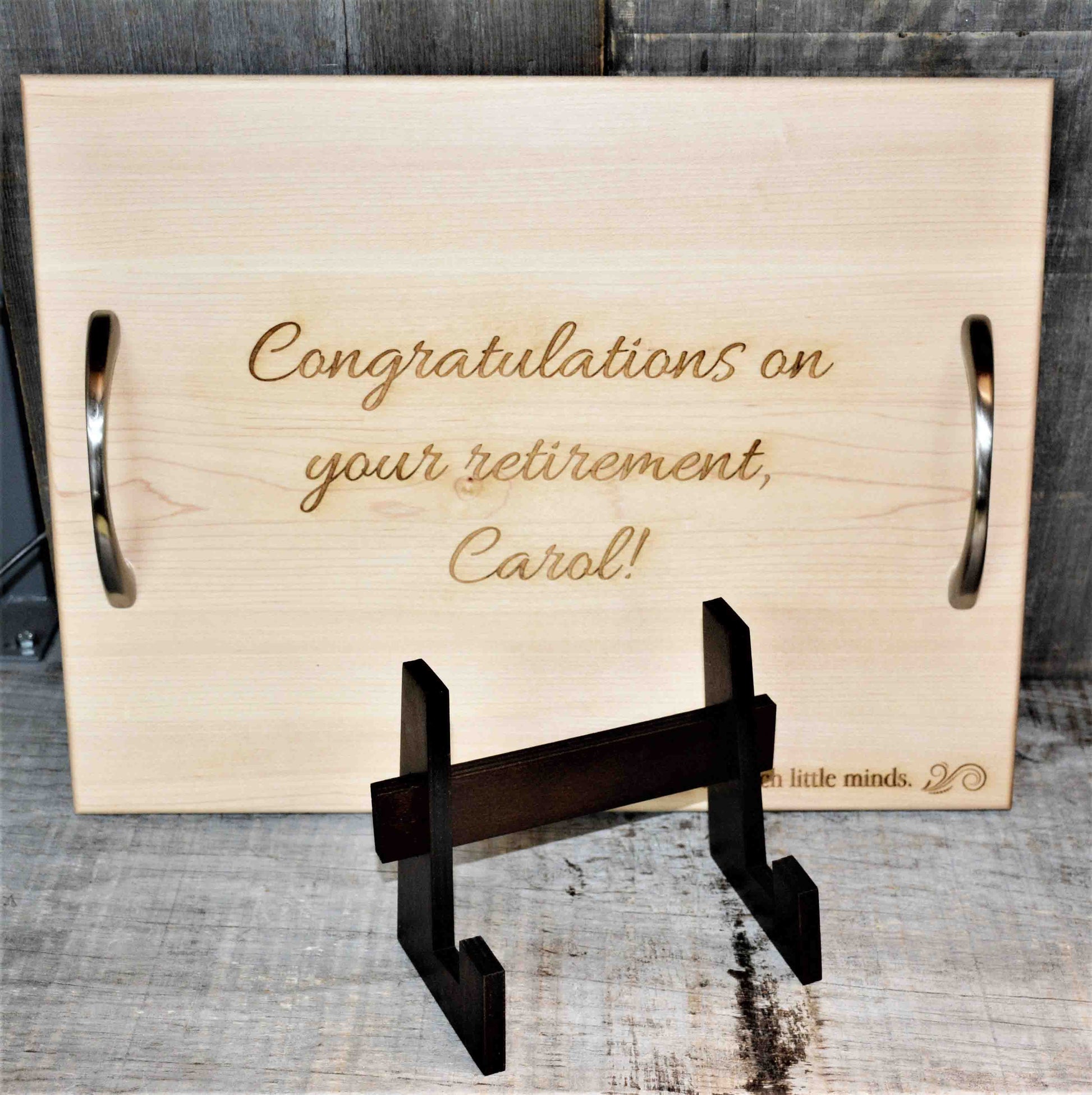 Cutting Board Stand.