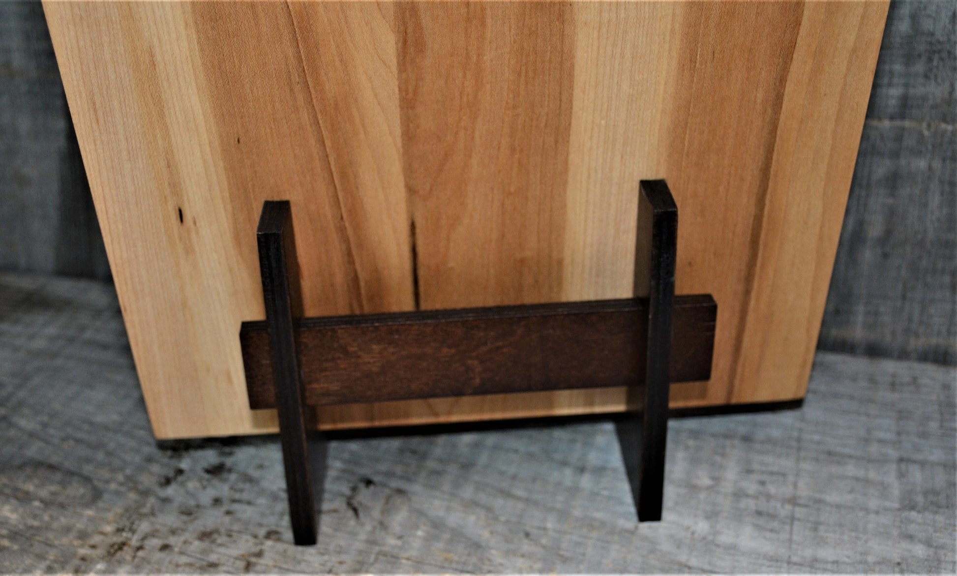 Cutting Board Stand.