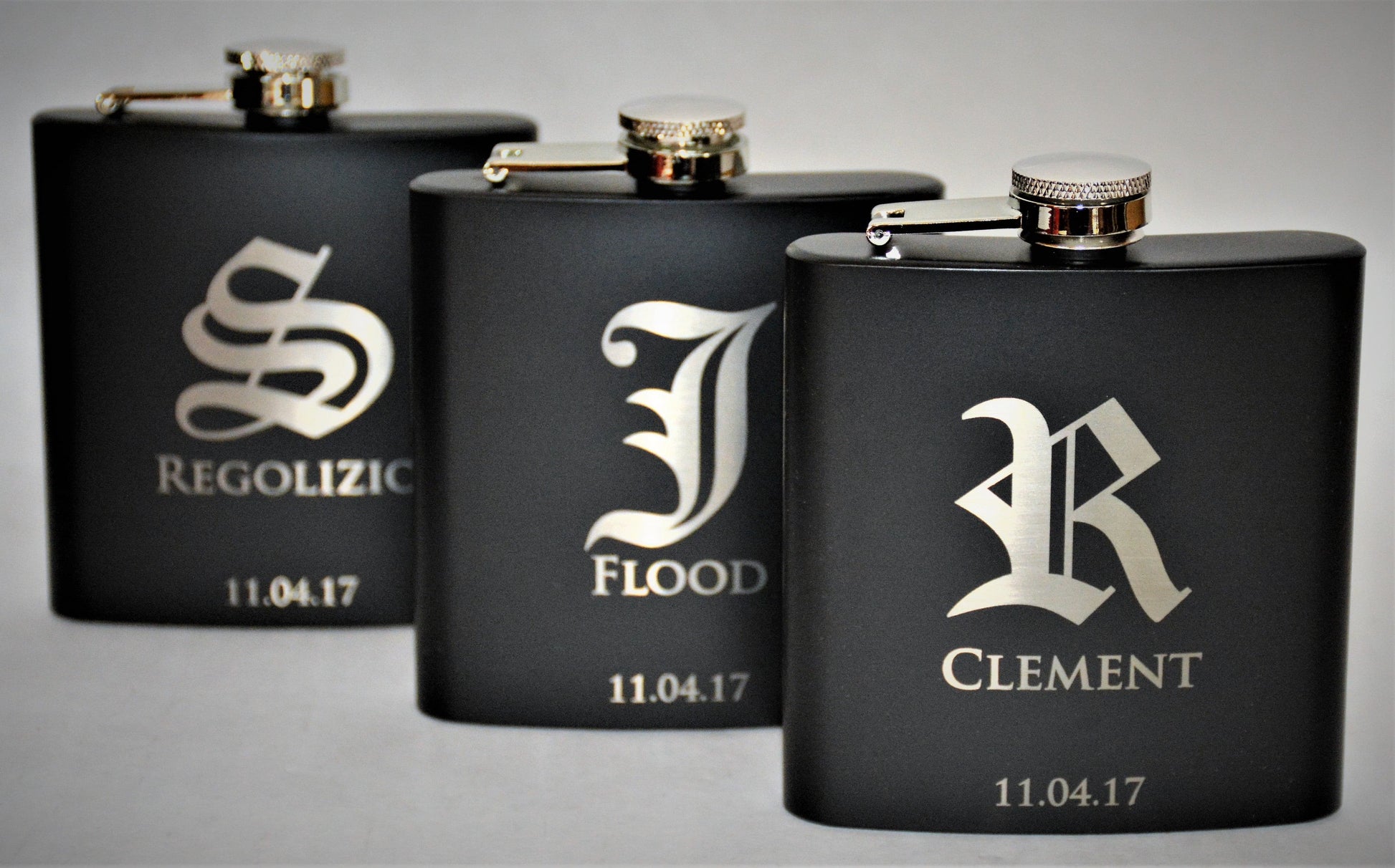 Groomsman Box/Flask Giftsets - Design 15.